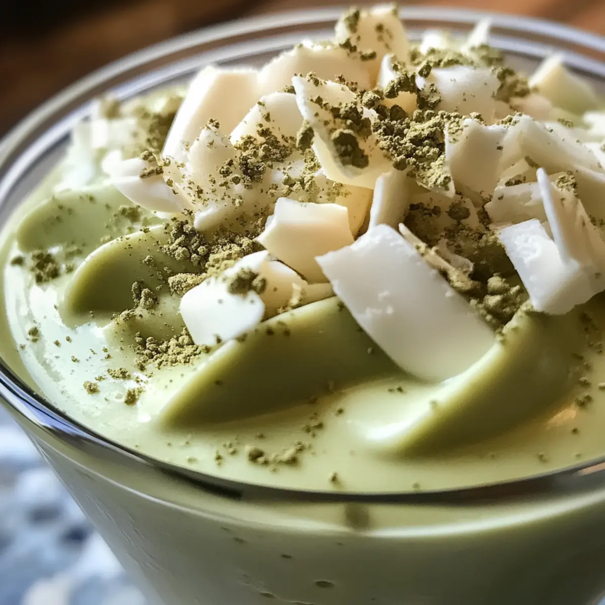 Delightful Matcha White Chocolate Mousse: No-Bake Indulgence
