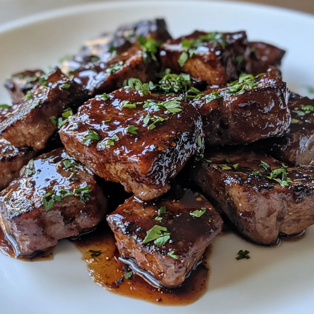 Air Fryer Tangy Honey BBQ Steak Bites for Busy Nights