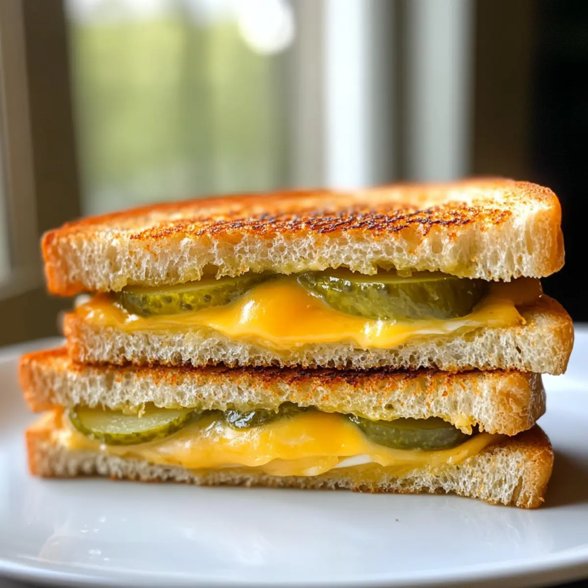 Pickle Grilled Cheese Sandwich