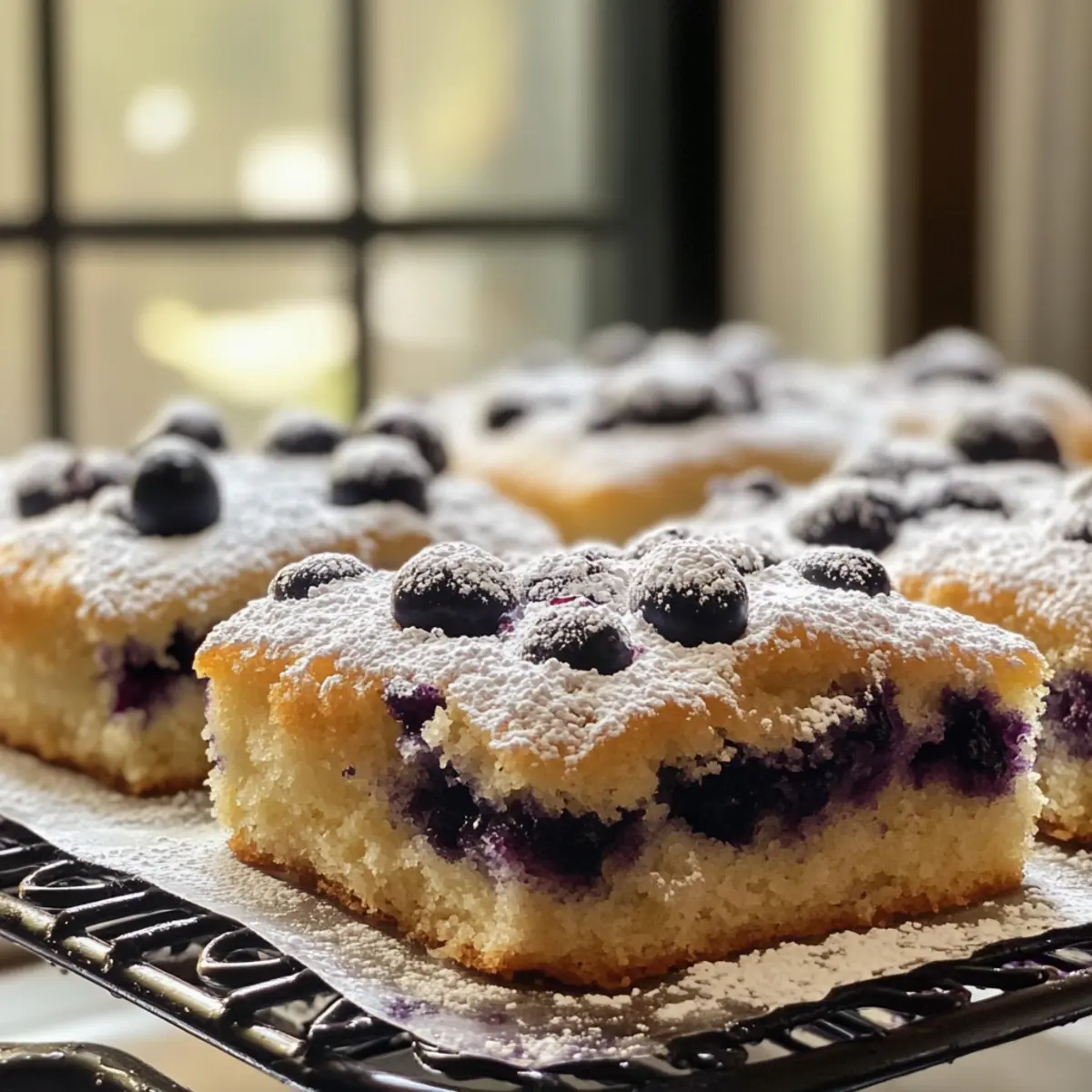 Lavender Blueberry Tea Cakes for a Cozy Afternoon Treat