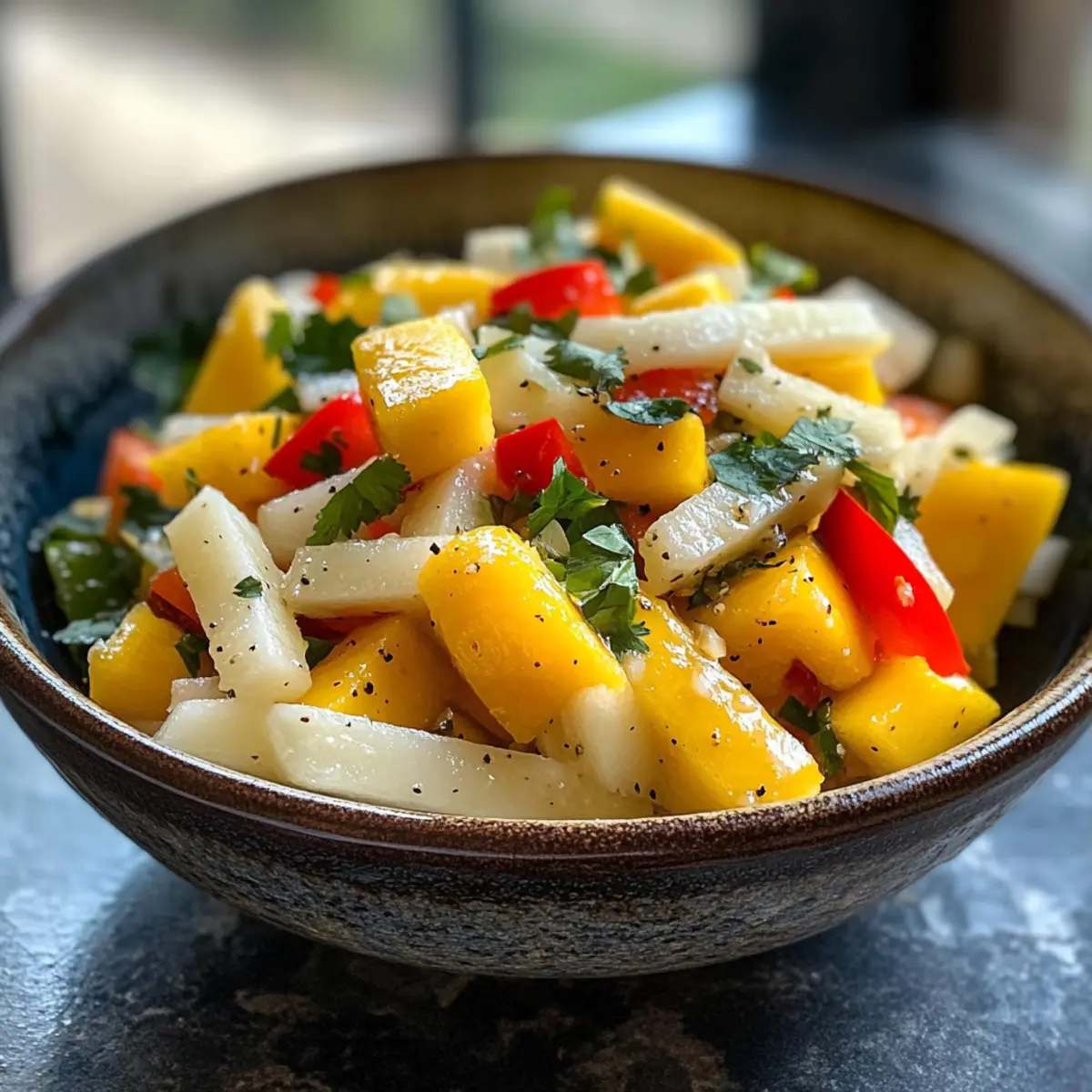 Spicy Mango & Jicama Street Salad: Your Summer Flavor Fix