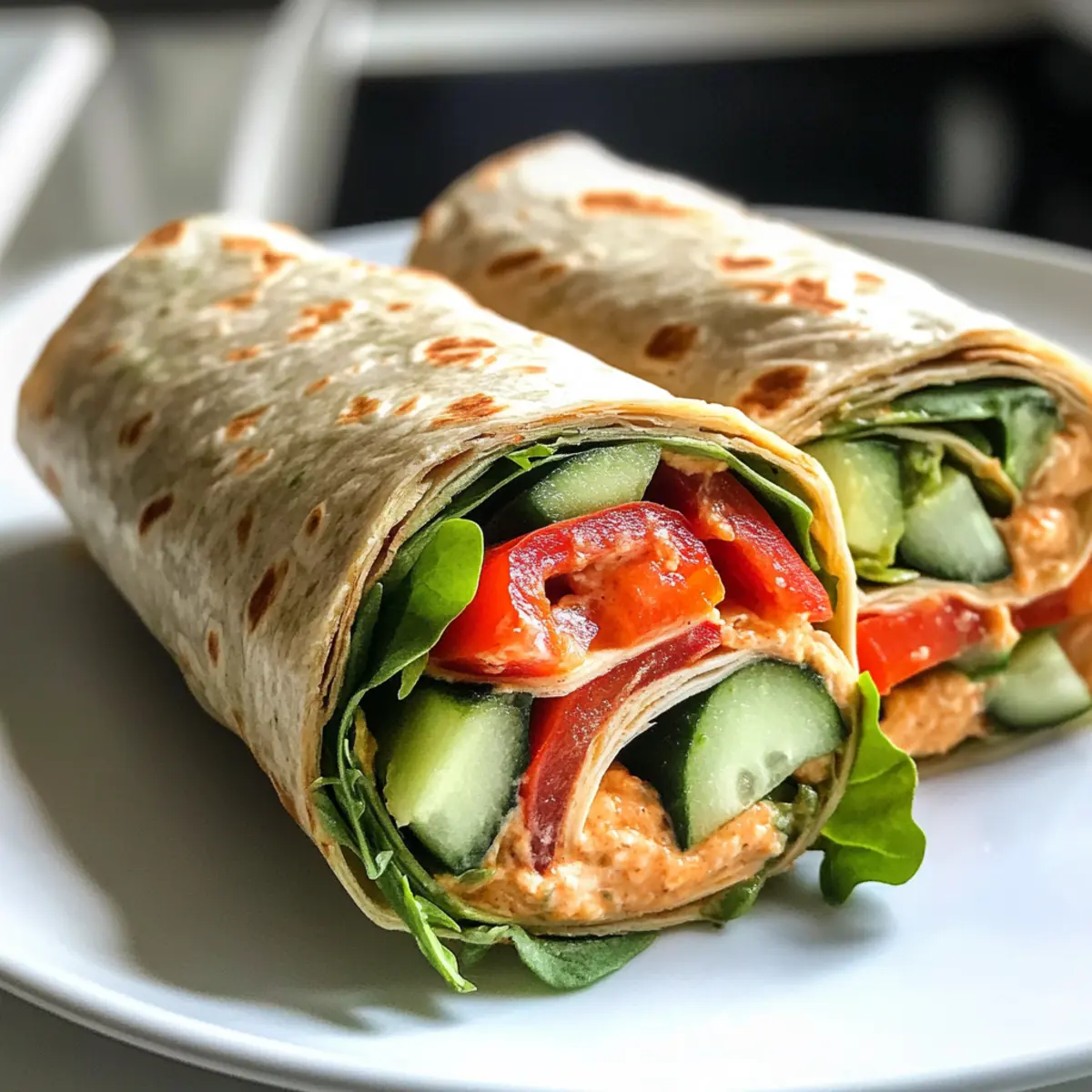 Irresistible Cottage Cheese Wraps