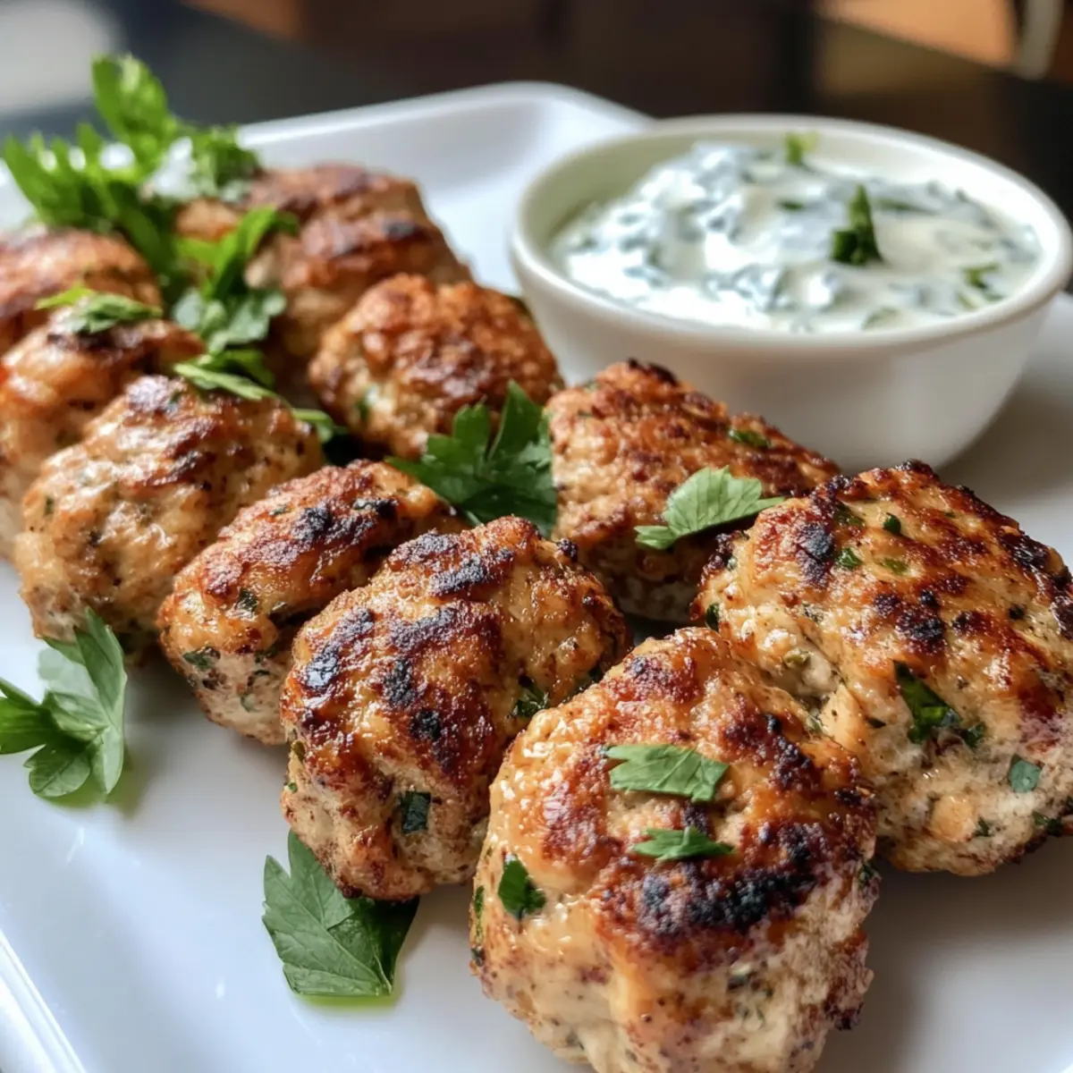 Delicious Chicken Kofta with Garlic Yogurt Sauce You’ll Love