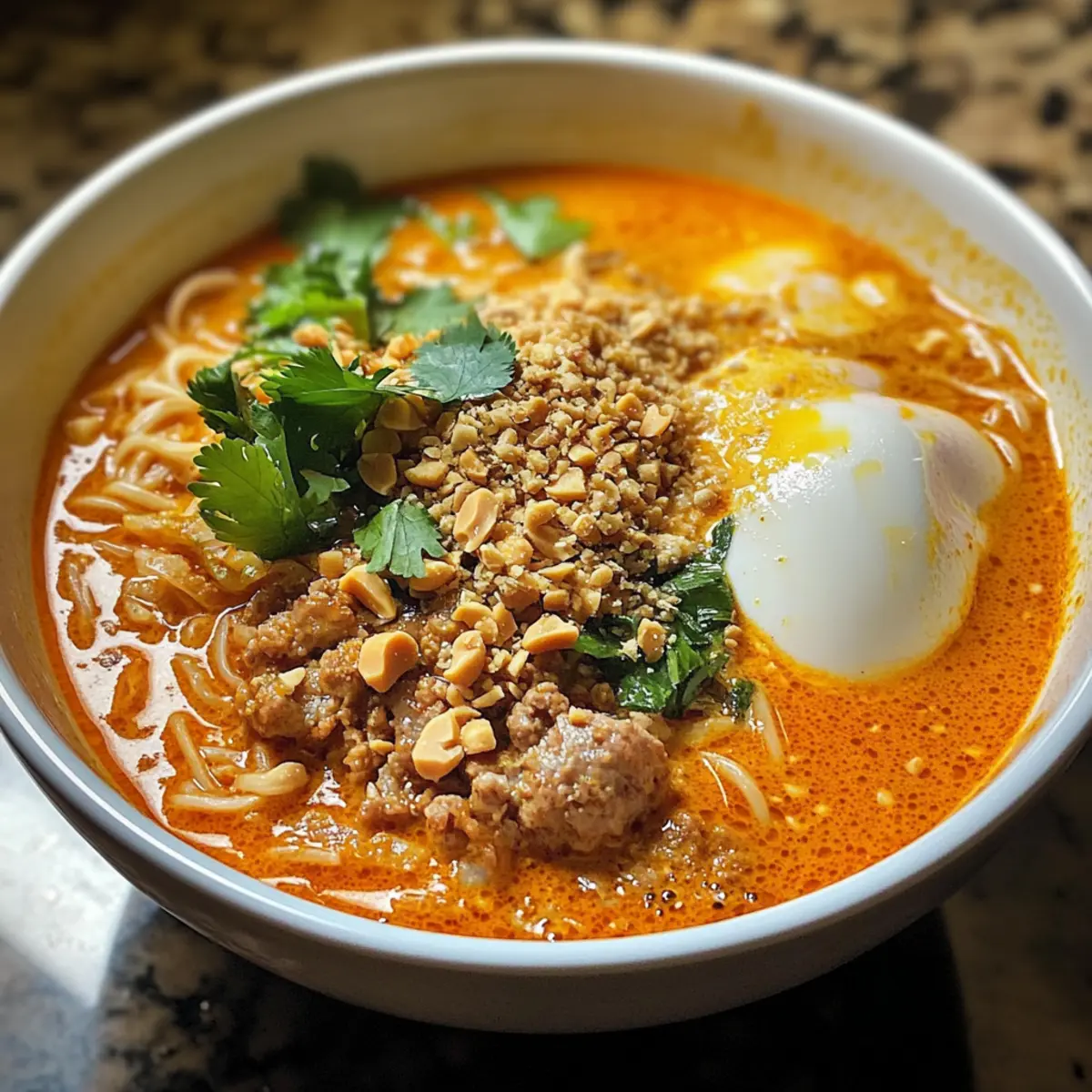 Delicious Mee Ka Tee Recipe: Comforting Thai Red Curry Soup