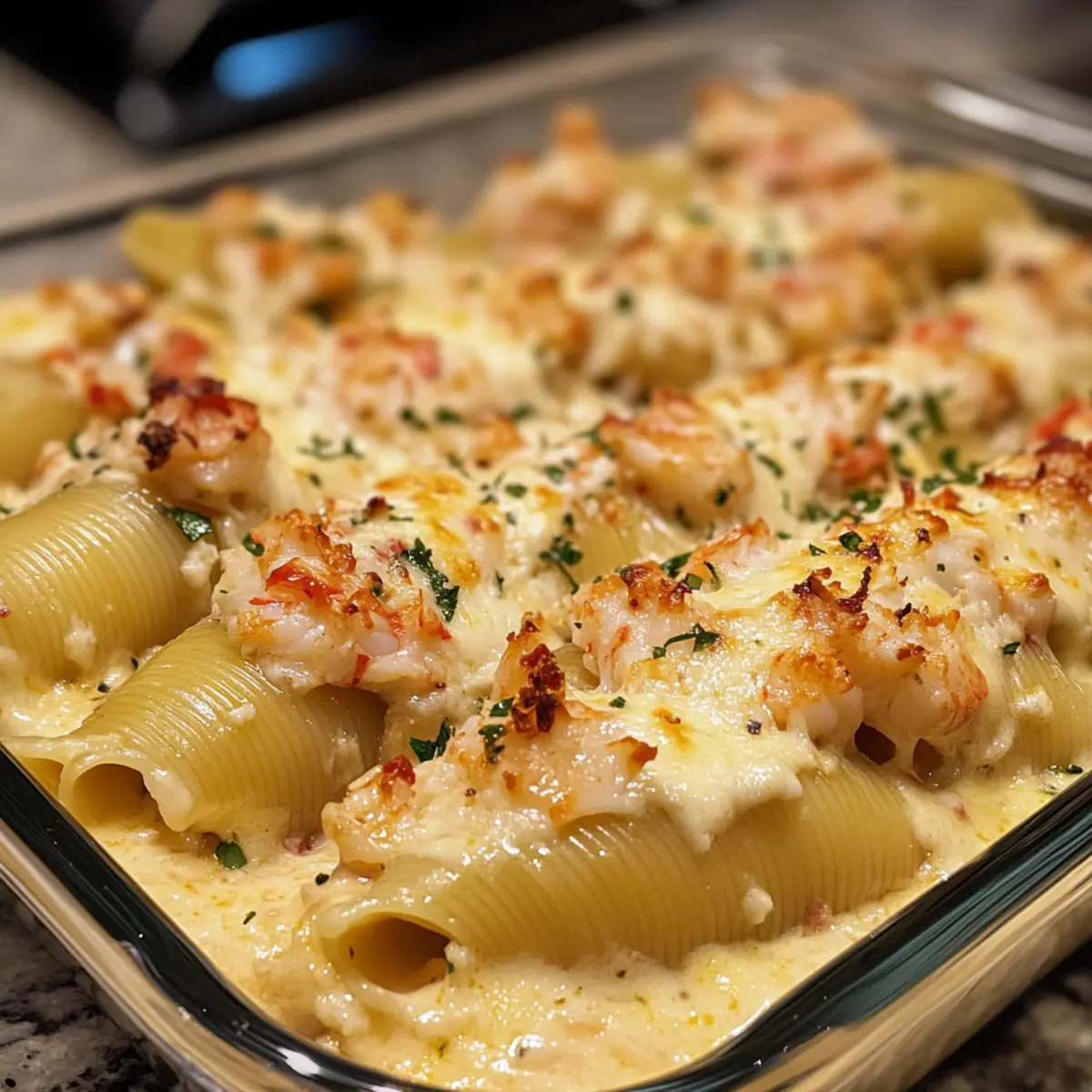 Creamy Seafood Stuffed Shells for a Cozy Dinner Delight