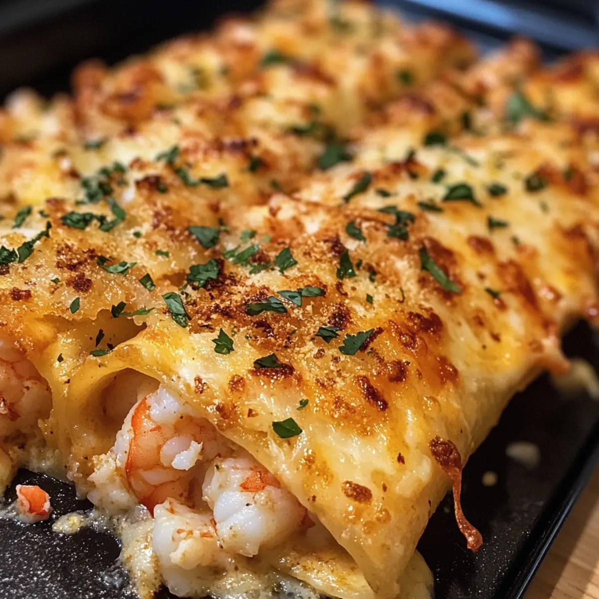 Cheesy Seafood Tortilla Bombs