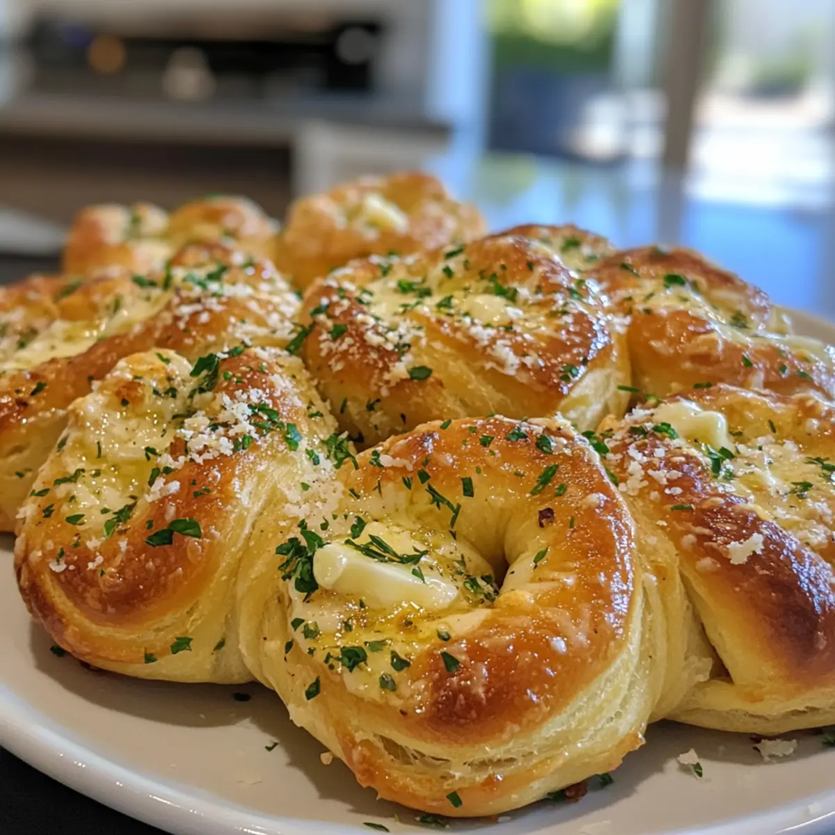 Keto Garlic Knots