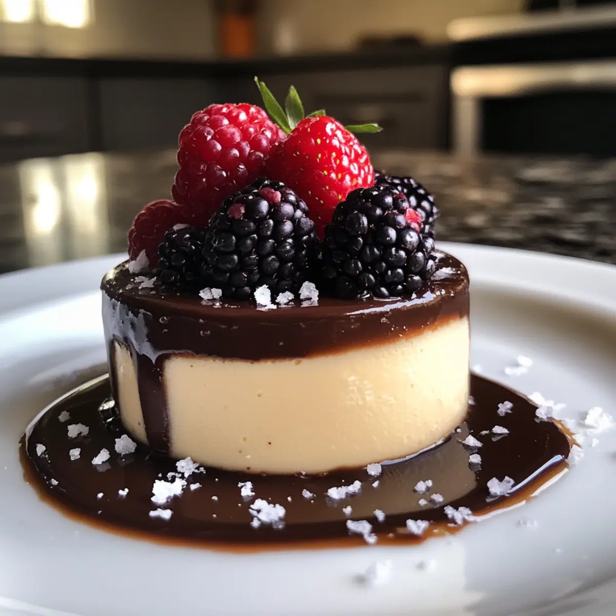 Decadent Caramel Panna Cotta Chocolate Truffle Bliss