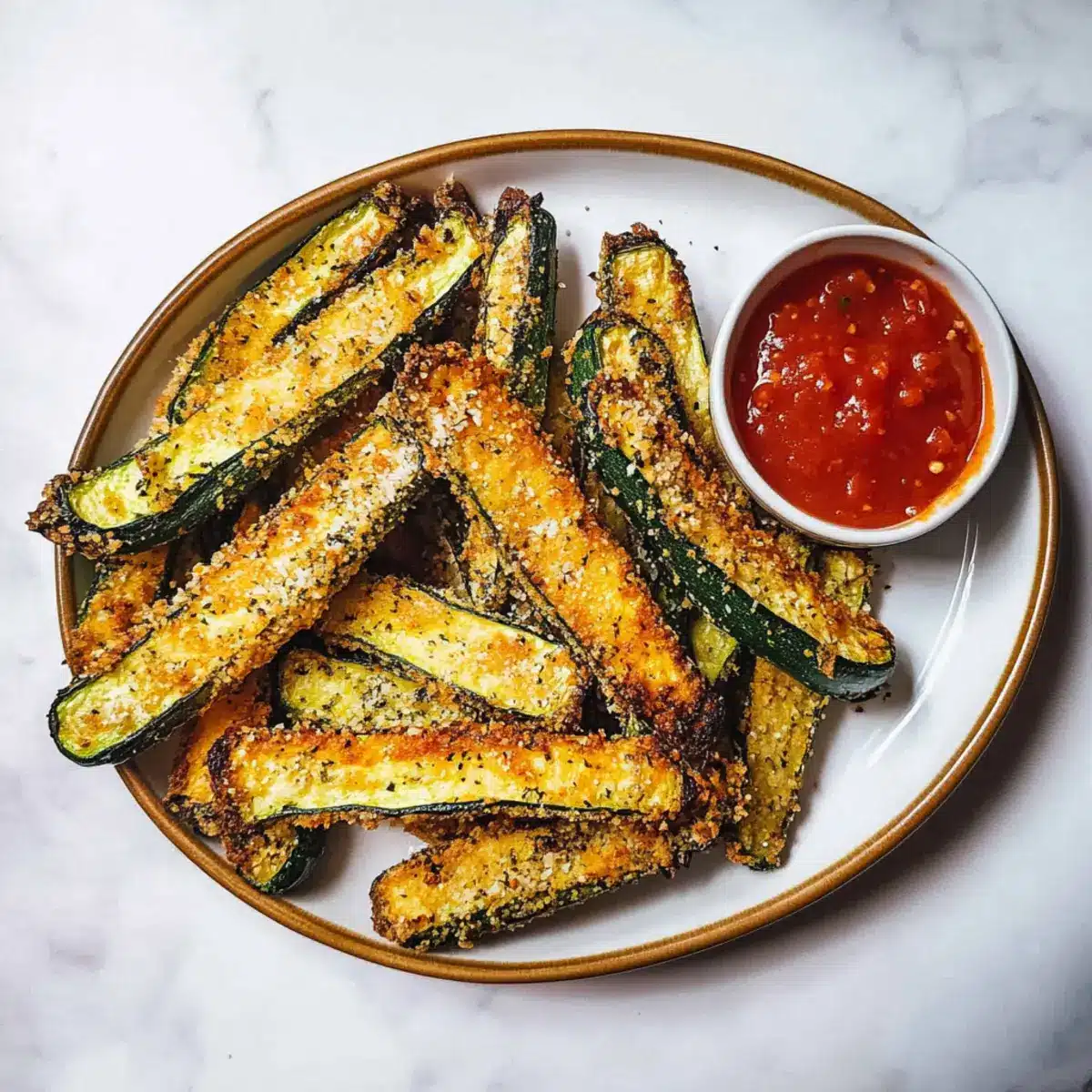 Crispy Baked Zucchini Fries: Healthy, Guilt-Free Snack Delight