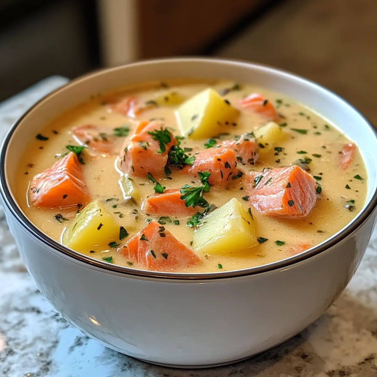 Creamy Smoked Salmon Chowder for Cozy Nights