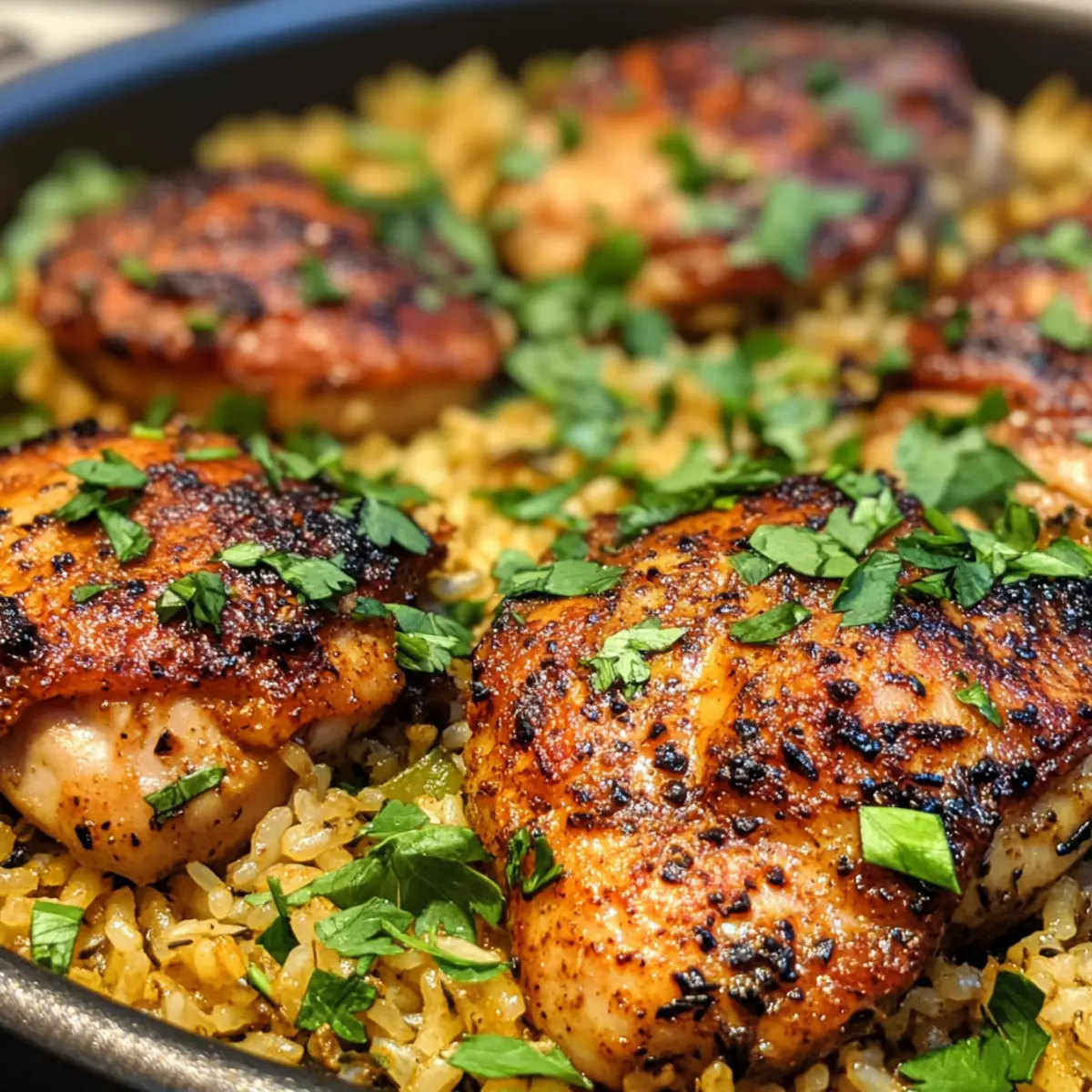 Savory One Pot Shawarma Chicken and Rice for Easy Dinners