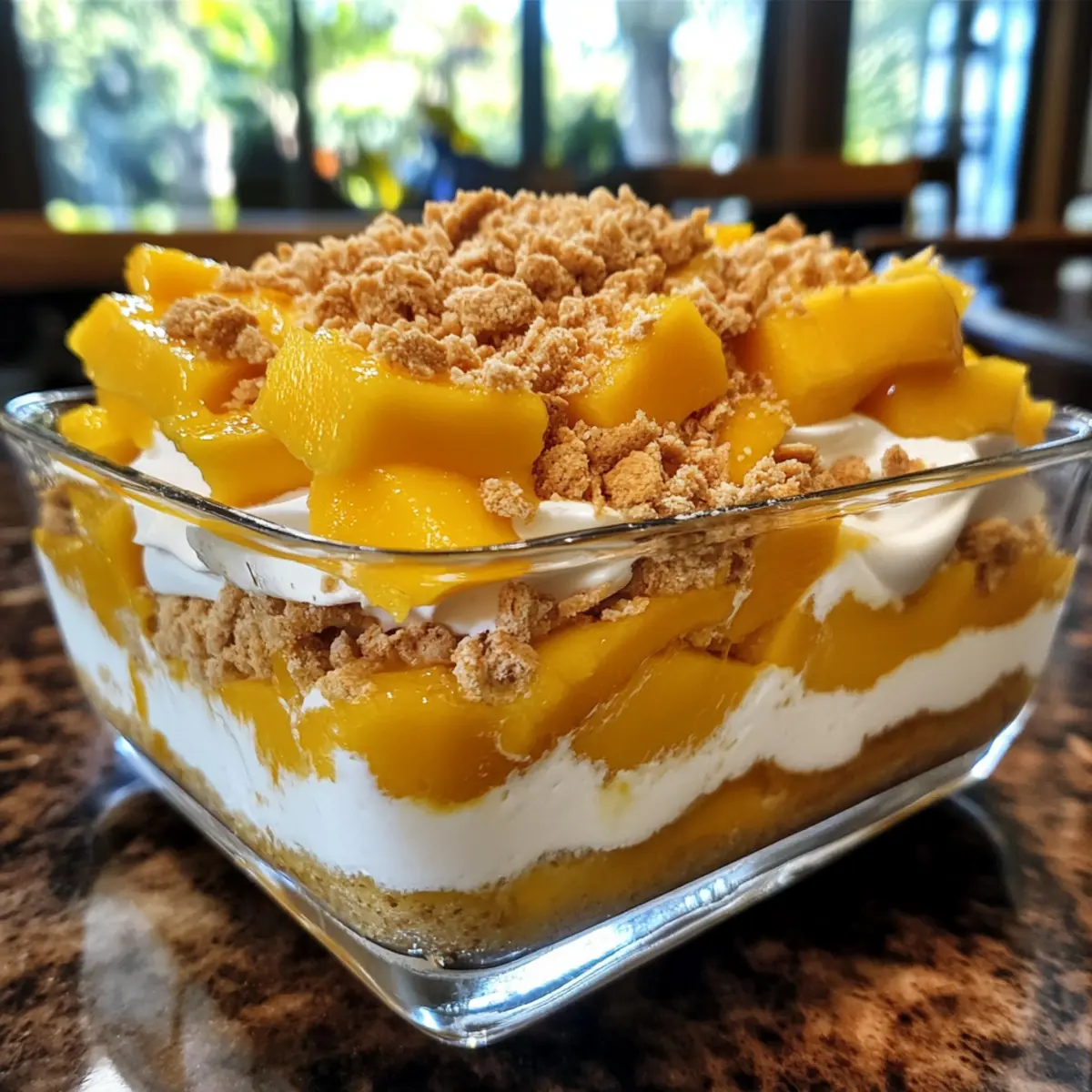 Filipino Mango Float: Your Indulgent No-Bake Tropical Treat