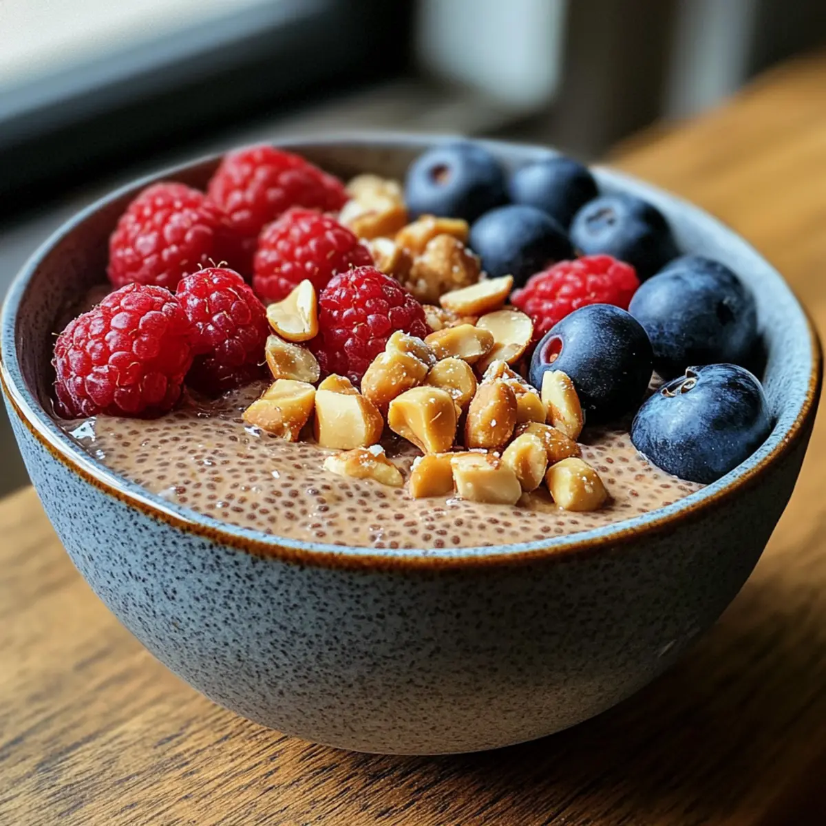 Silky Blended Chia Pudding with Peanut Butter Magic