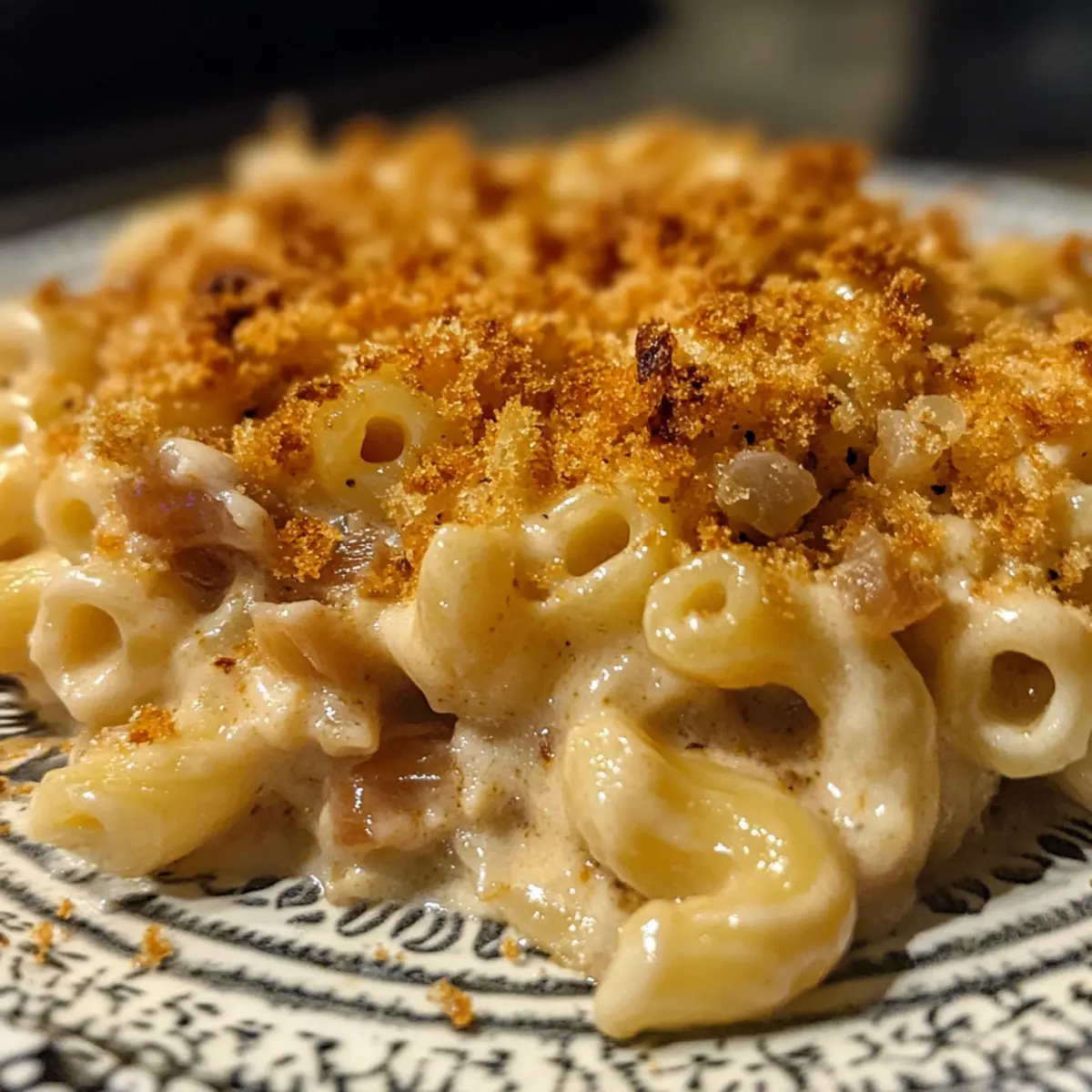 Heavenly French Onion Mac and Cheese for Ultimate Comfort