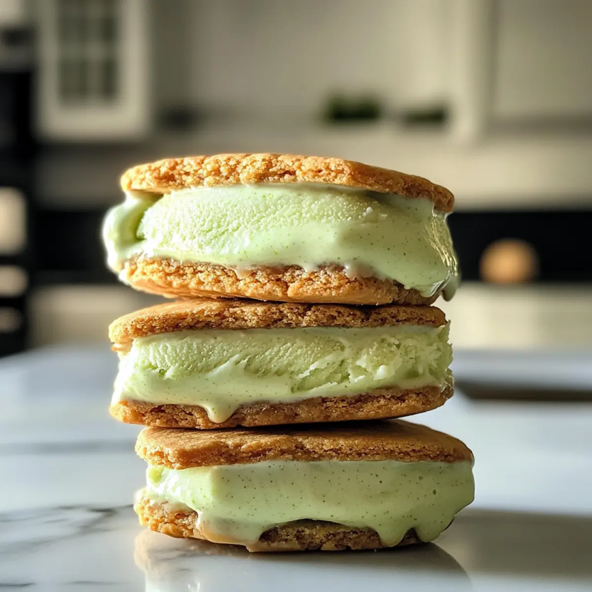 Cool Down with Key Lime Pie Ice Cream Sandwiches Bliss