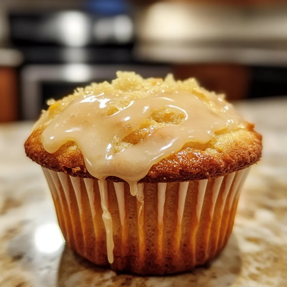 Deliciously Bright Glazed Lemon-Ginger Muffins Made Easy