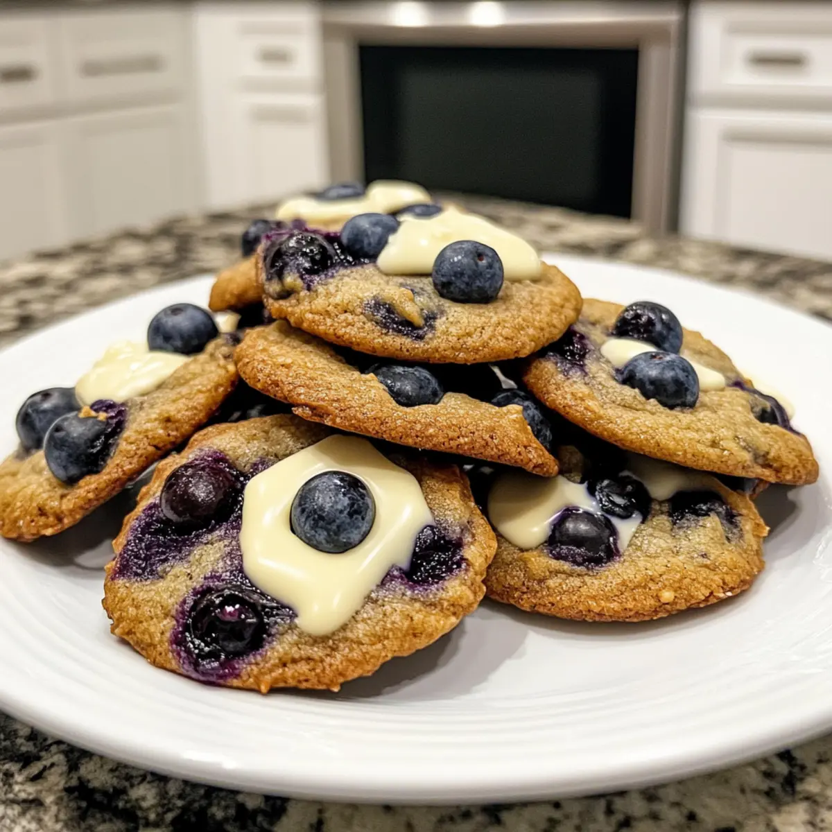 Soft and Chewy Blueberry Cookies That Melt in Your Mouth