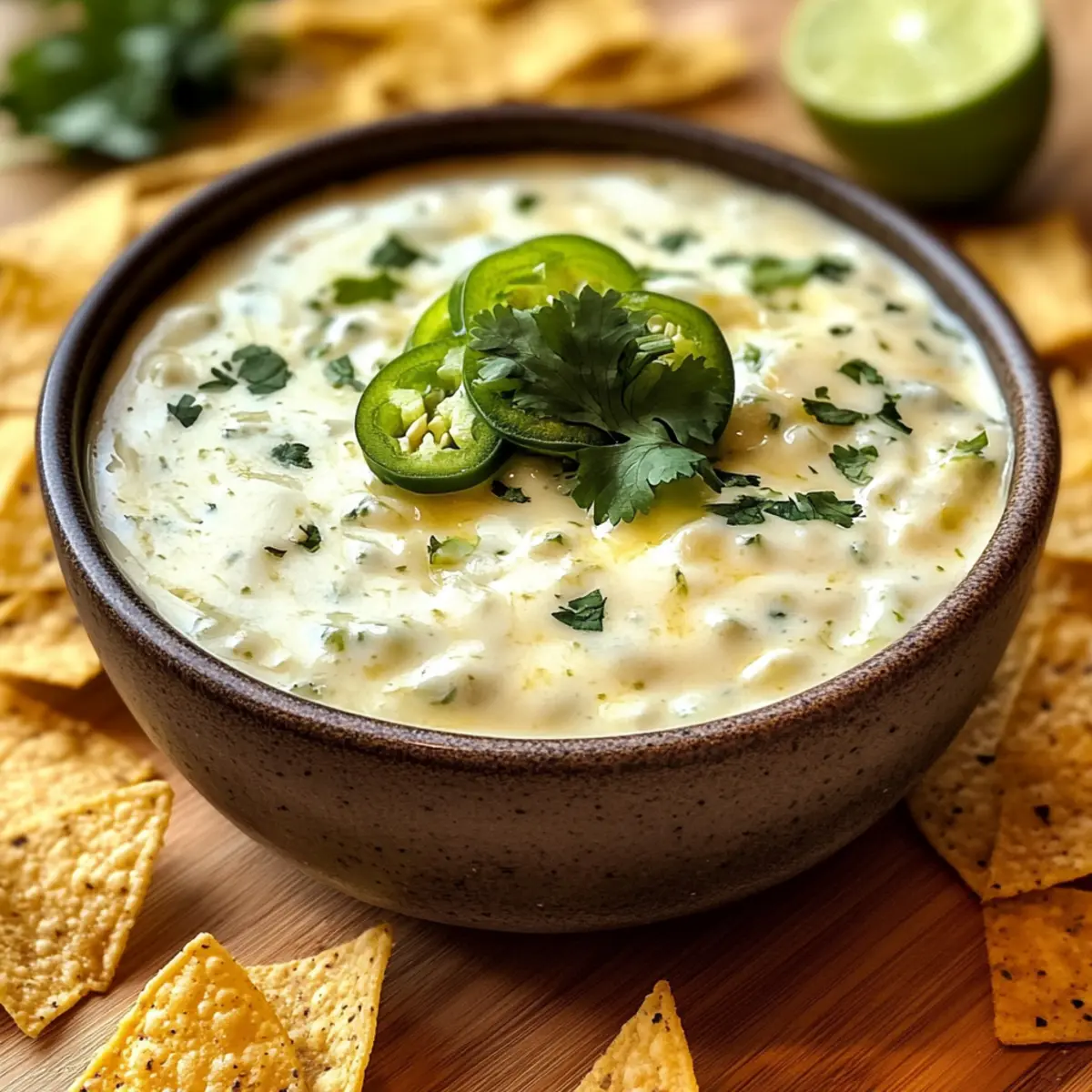 Creamy White Queso Dip That Will Elevate Your Game Day