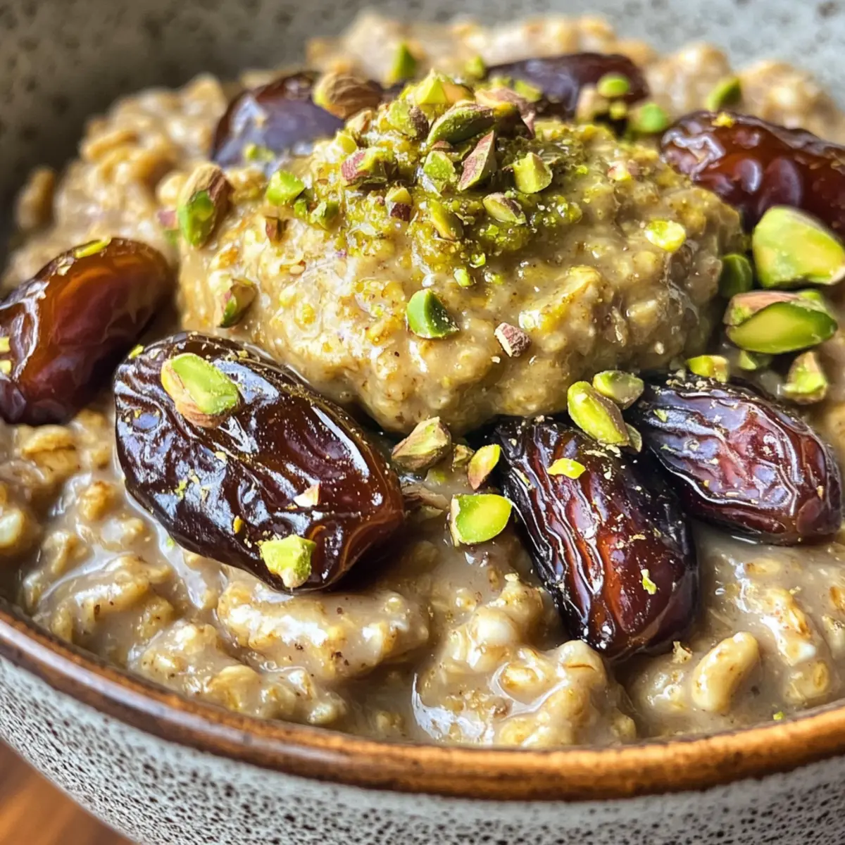 Delicious Cardamom Pistachio Oatmeal for Cozy Mornings