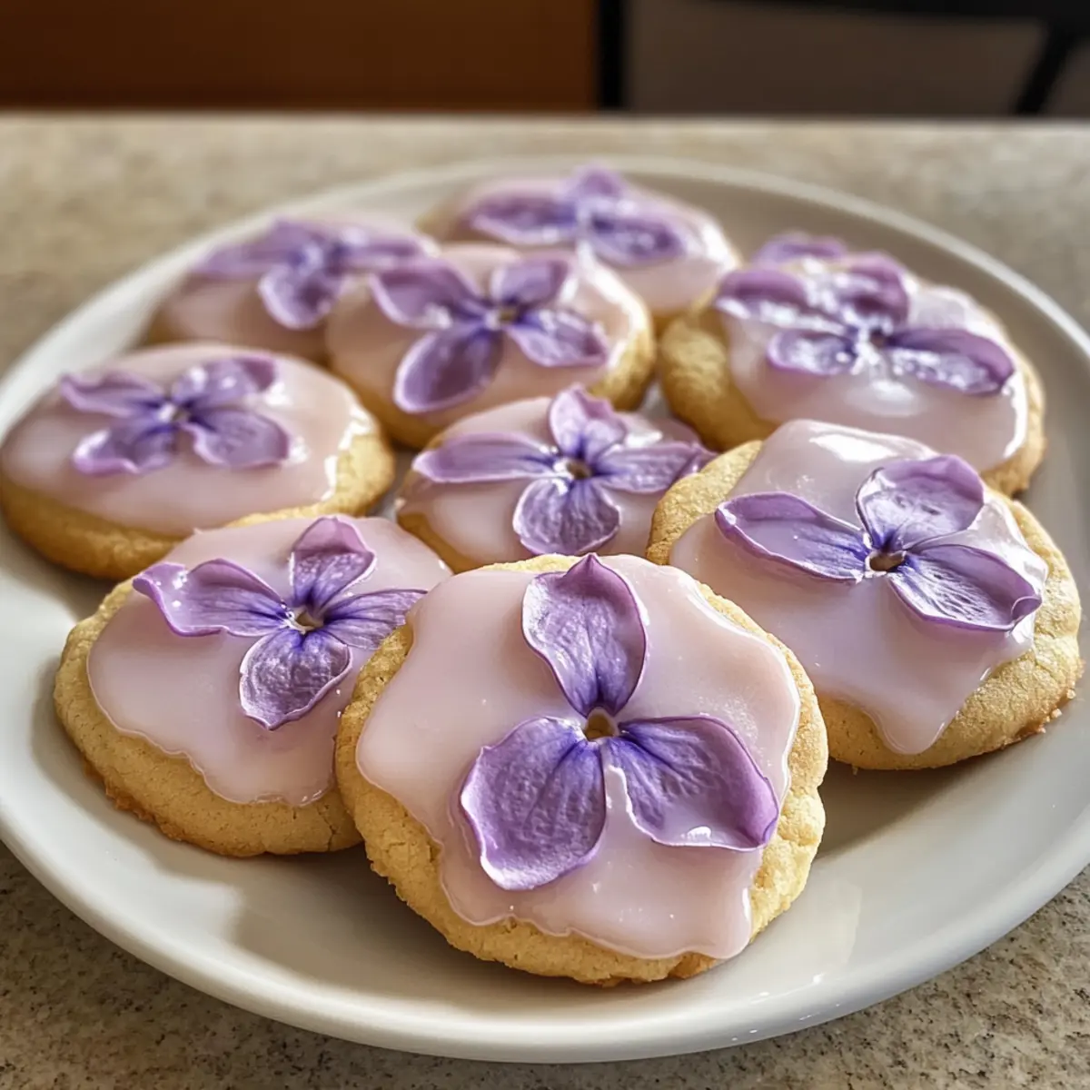 Lilac Sugar Cookies: Delightfully Floral Spring Treats