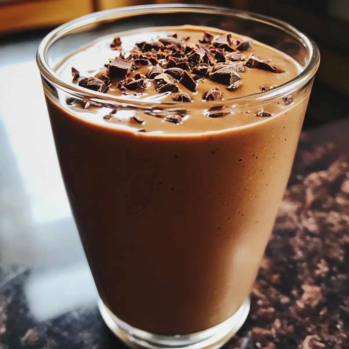Indulge Guilt-Free with This Chocolate Peanut Butter Smoothie