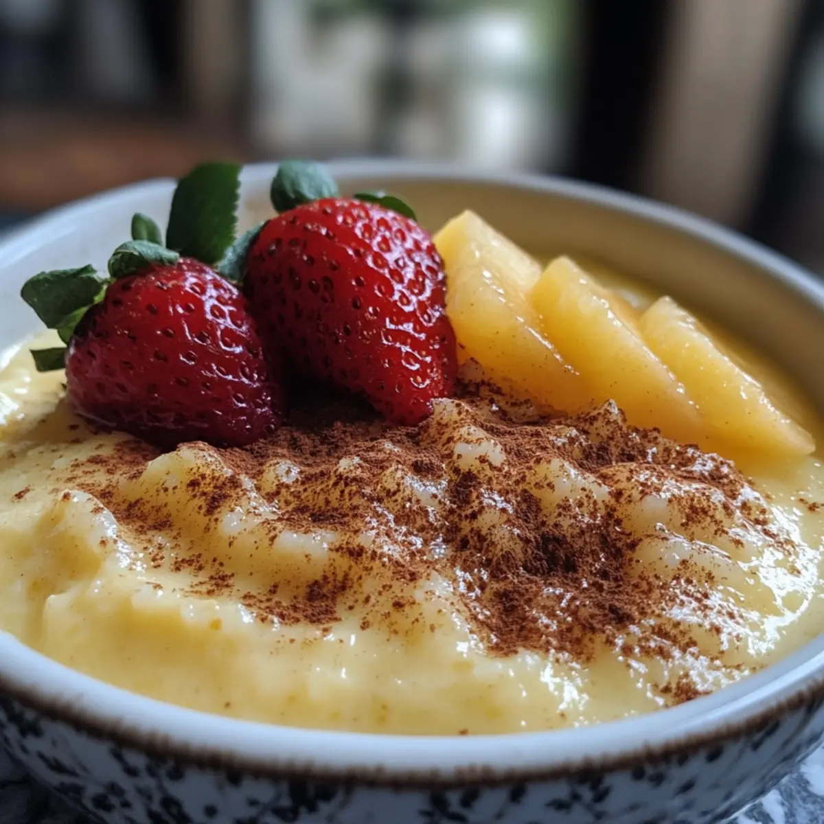 Creamy Portuguese Rice Custard Recipe for a Sweet Tradition