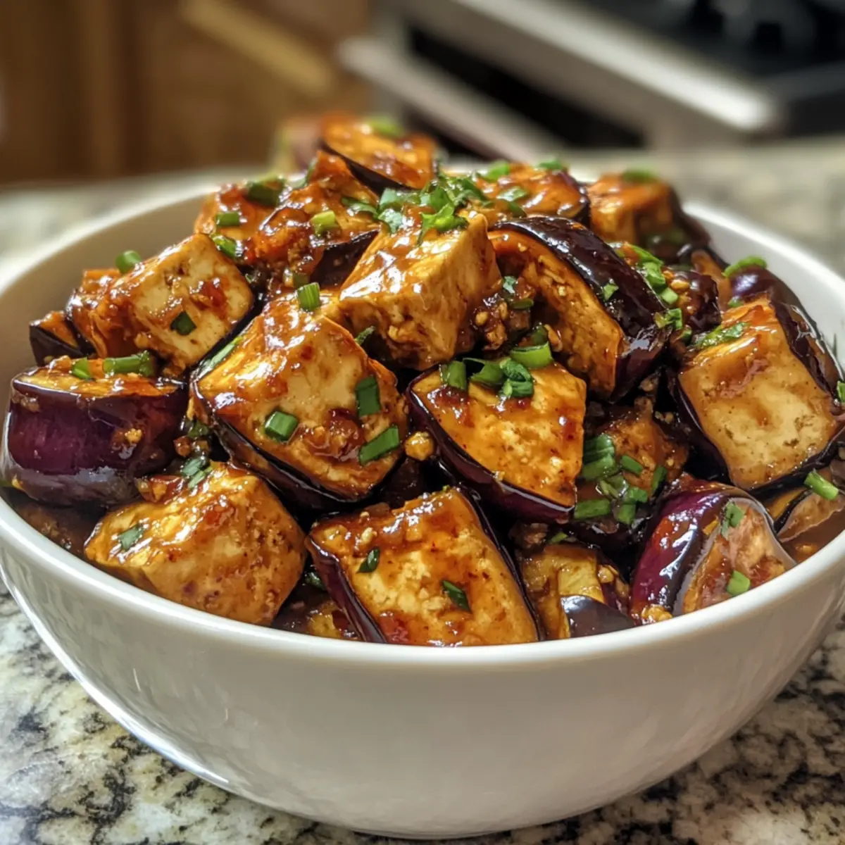 Sichuan-Style Braised Aubergines: A Vegan Flavor Adventure
