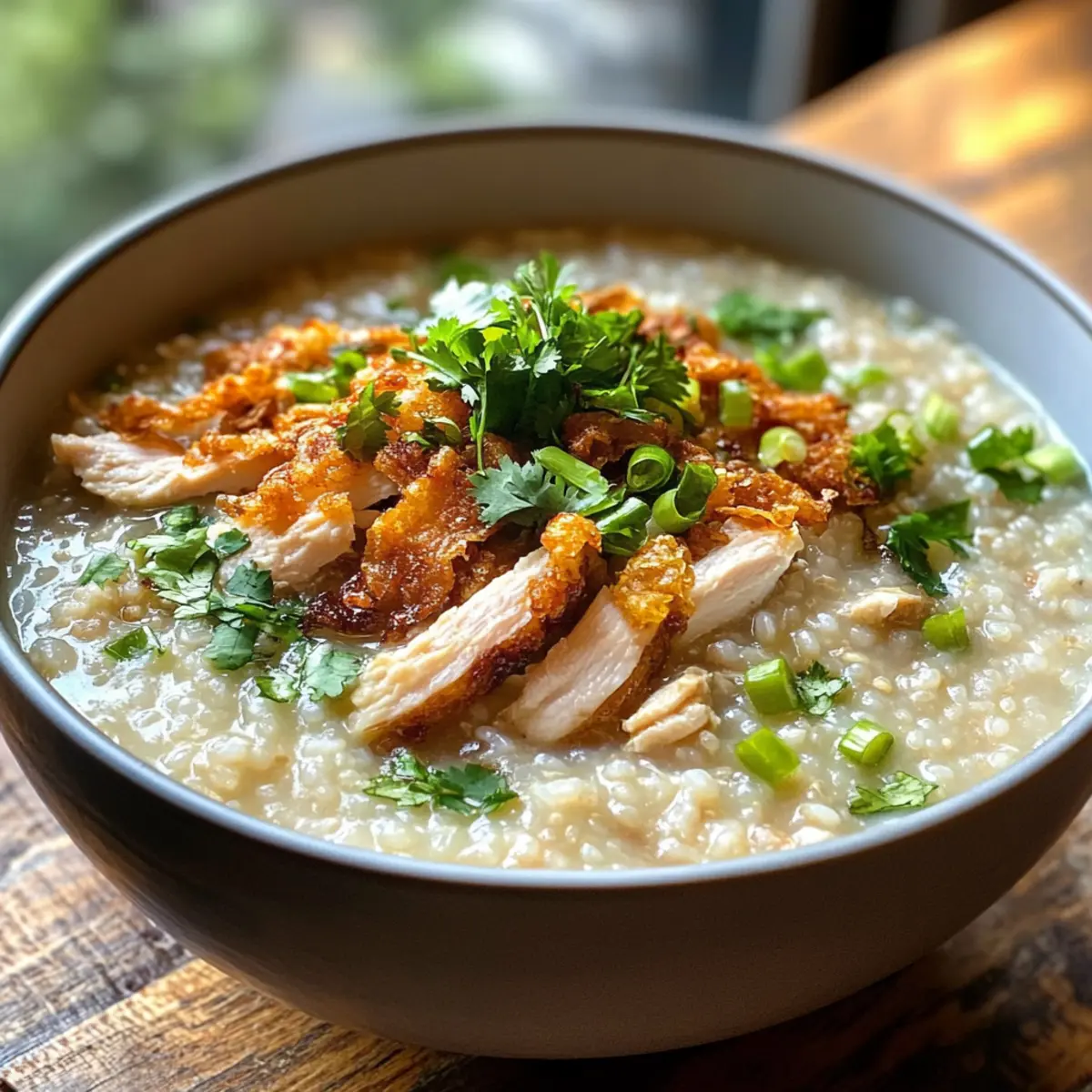 Comforting Chicken Congee: Your Cozy One-Pot Meal Delight