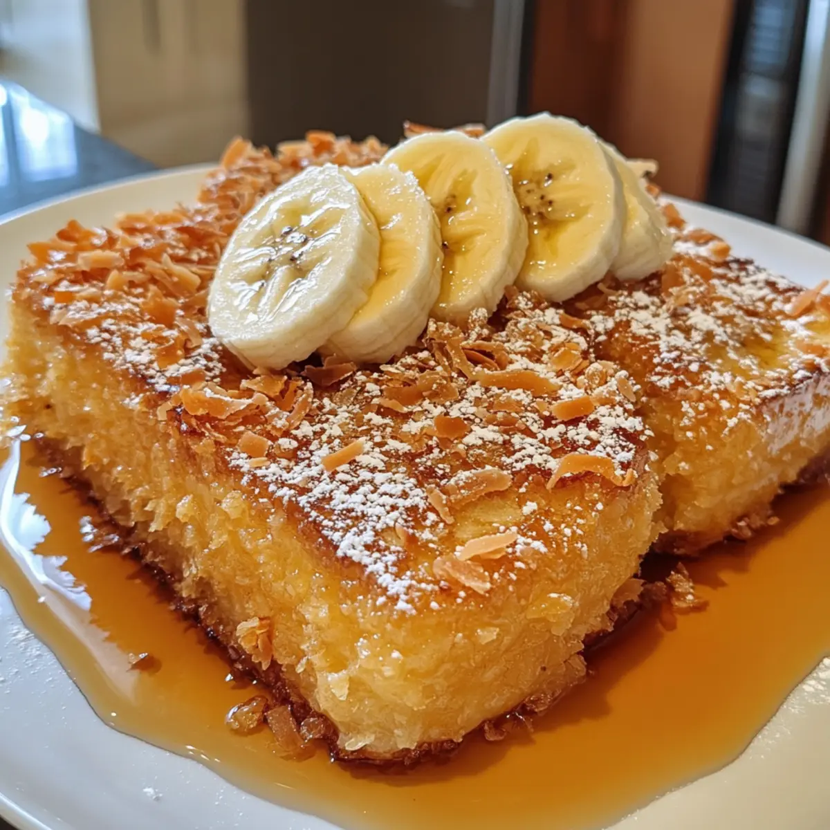 Coconut Crusted French Toast for a Tropical Breakfast Bliss