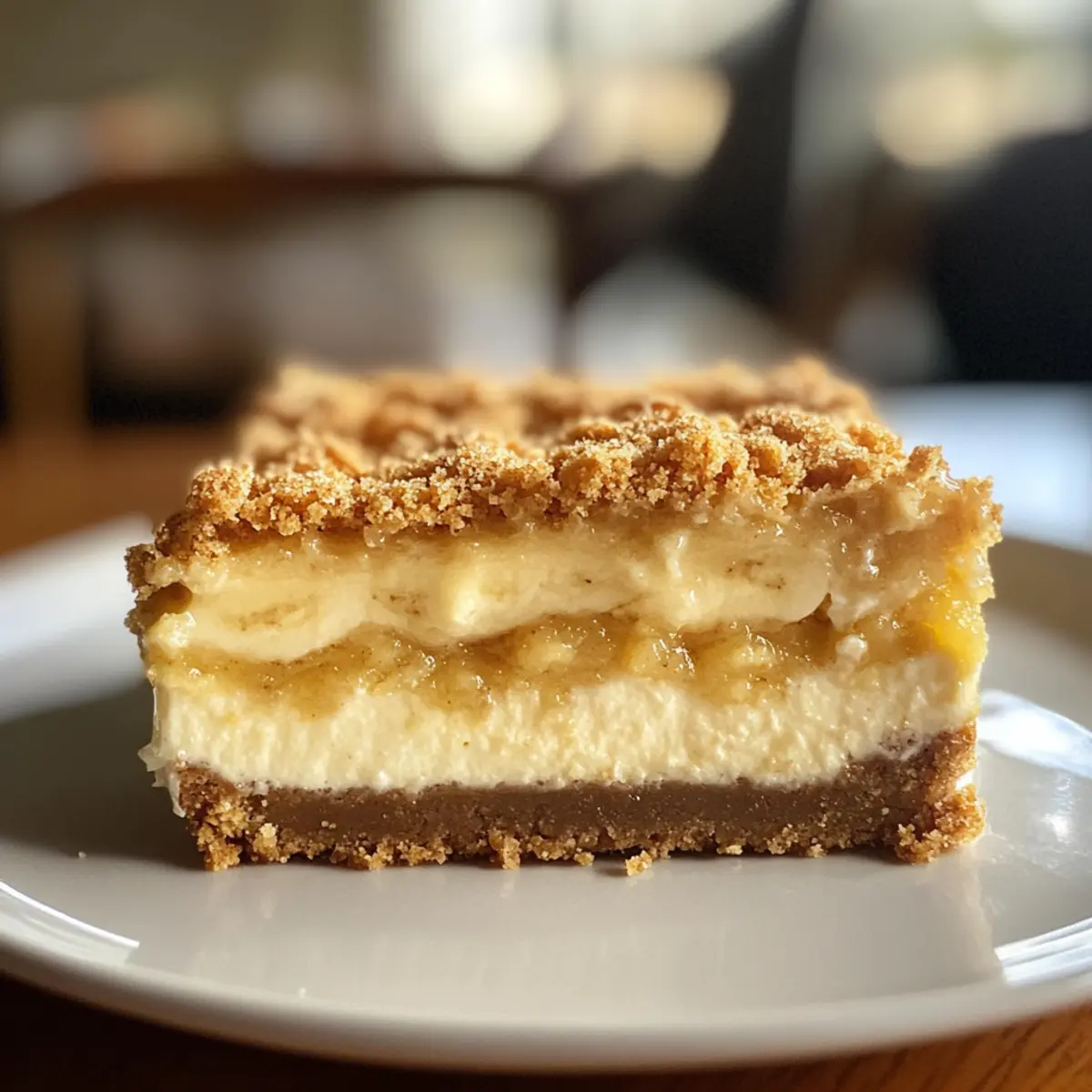 Irresistible Banana Pudding Cheesecake Squares You’ll Love