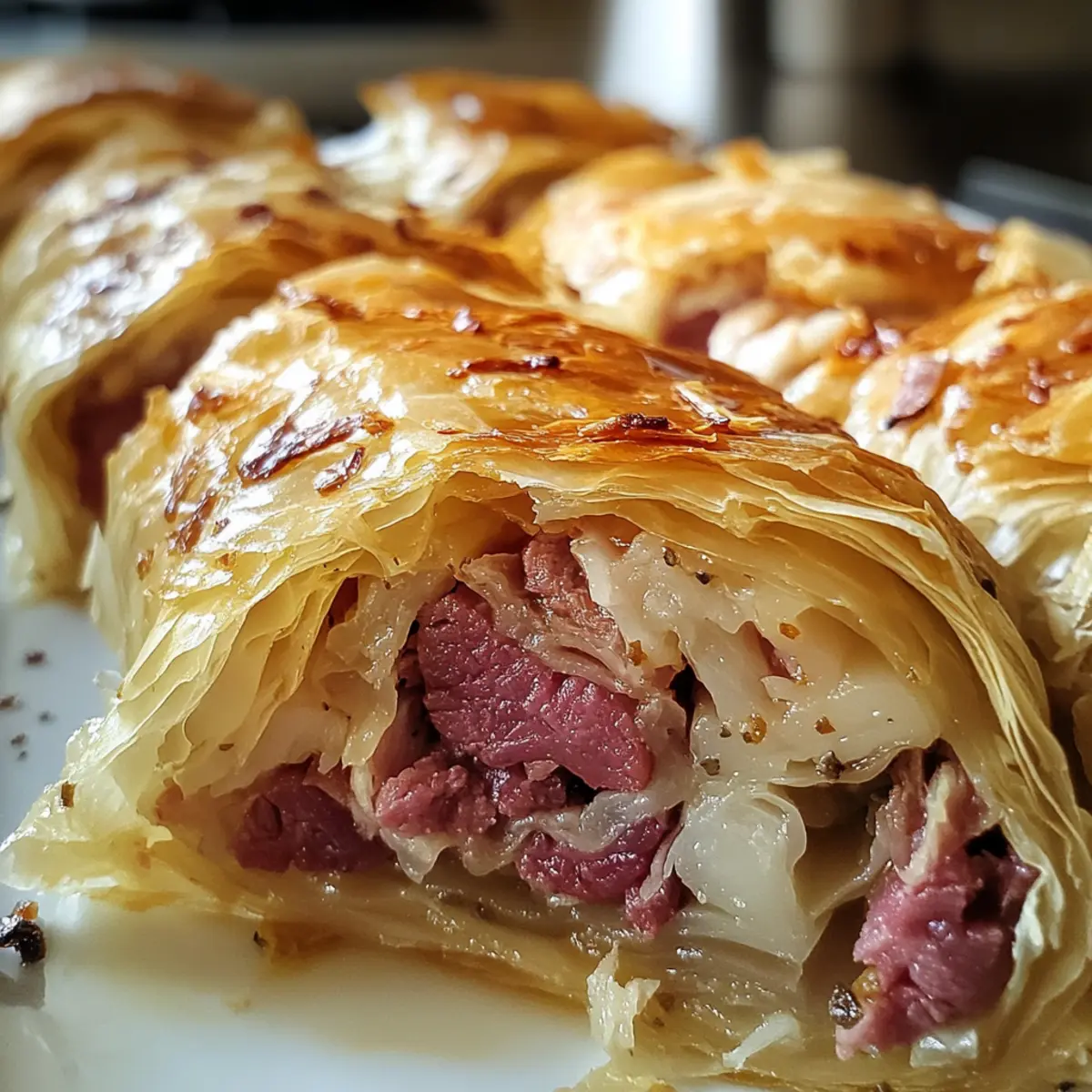 Crispy Corned Cabbage Parcels for a Flavorful Twist on Leftovers