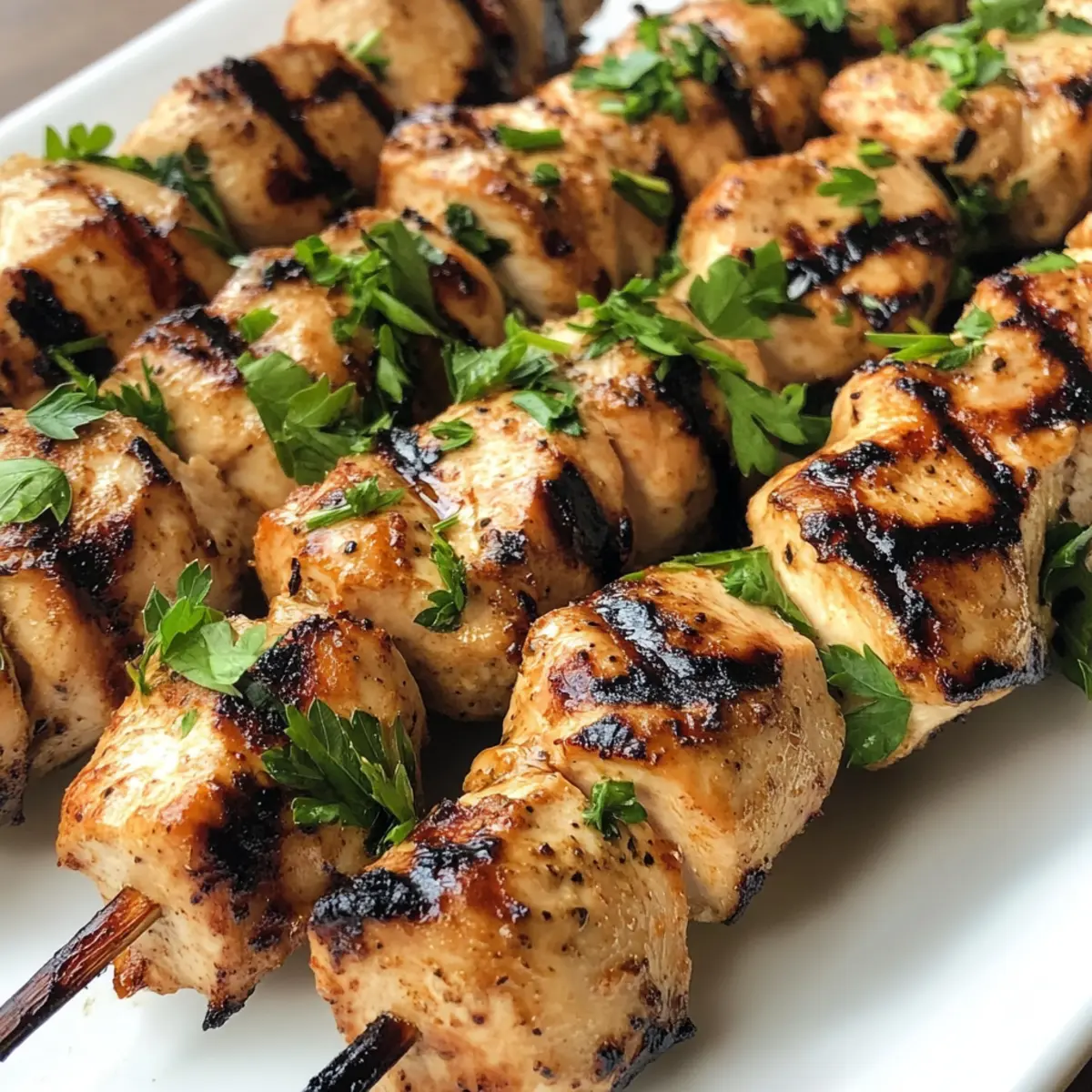 Authentic Lebanese Shish Tawook: Juicy Skewers to Savor