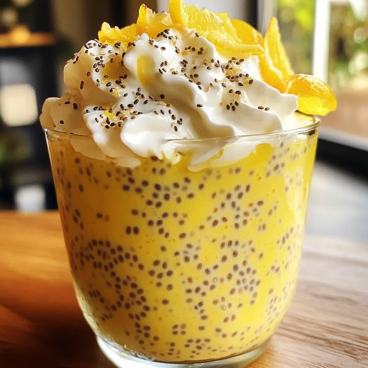 Lemon Curd Chia Pudding