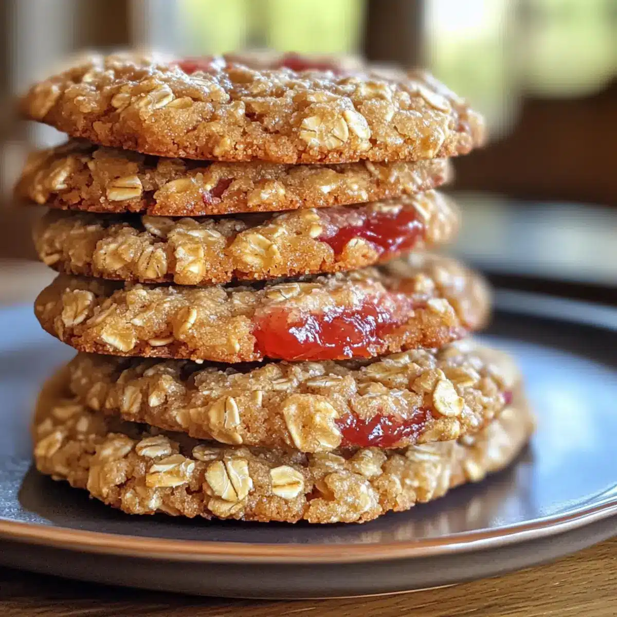 Sweet Strawberry Rhubarb Oat Crisp Cookies That Wow Every Bite