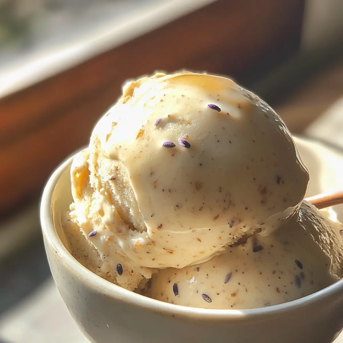 Delightful Honey Lavender Ice Cream for Sweet Summer Bliss