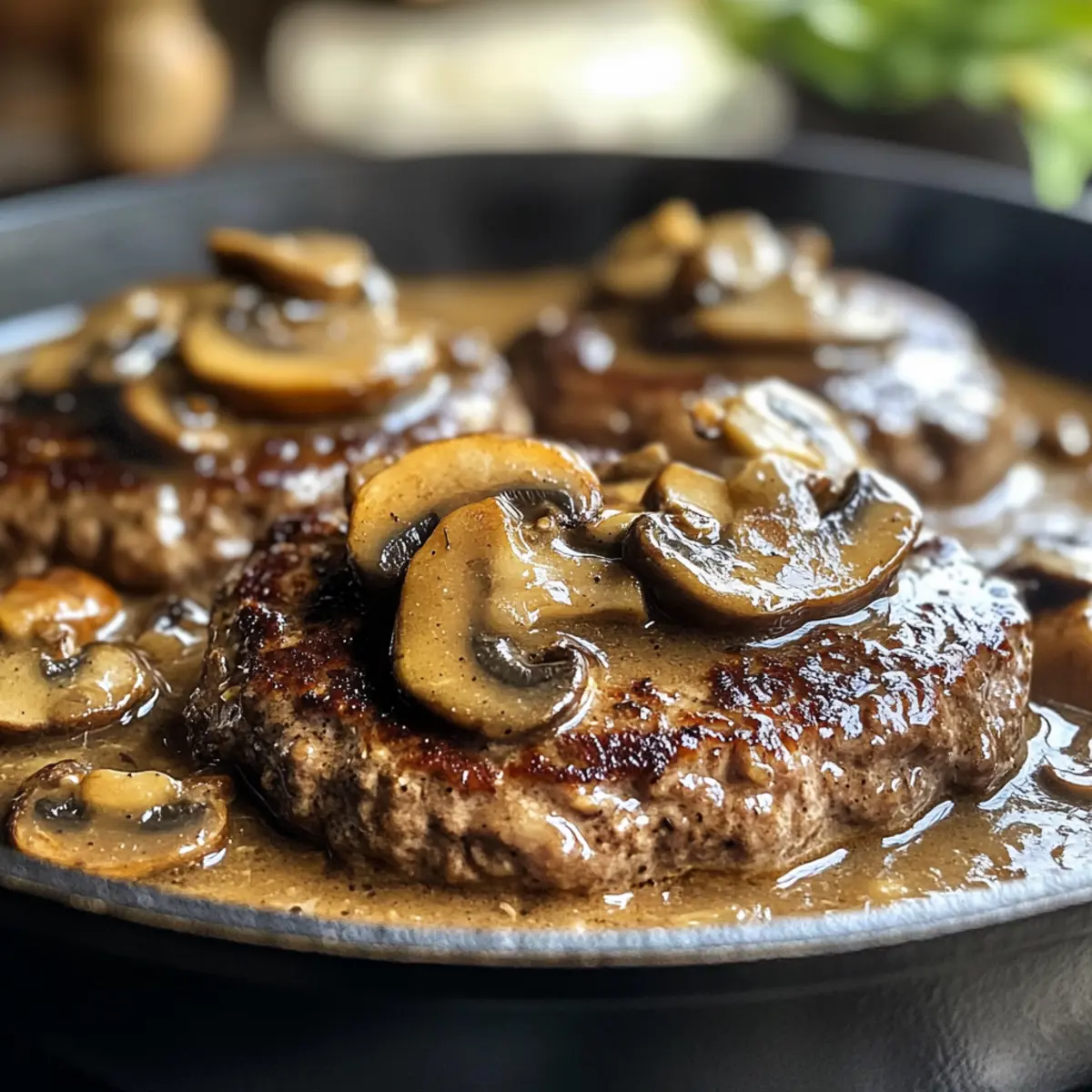 Hearty Amish Hamburger Steak Bake for Cozy Family Dinners