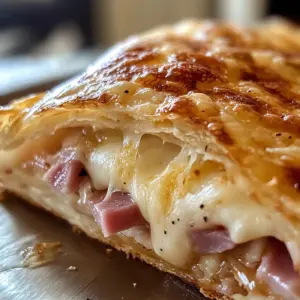 Homemade Ham and Cheese Hot Pockets
