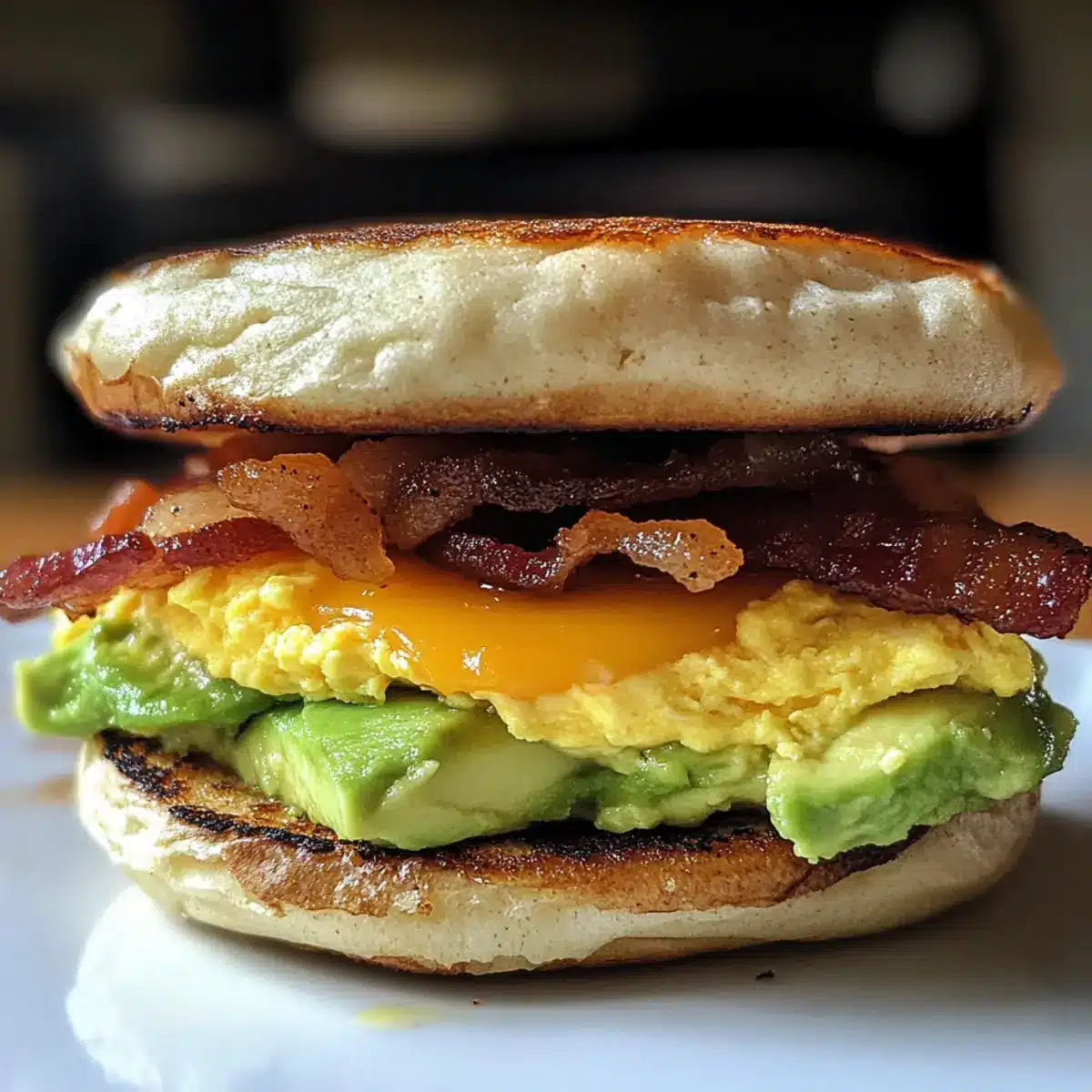 Irresistible Breakfast Sandwich with Avocado – Your New Morning Favorite