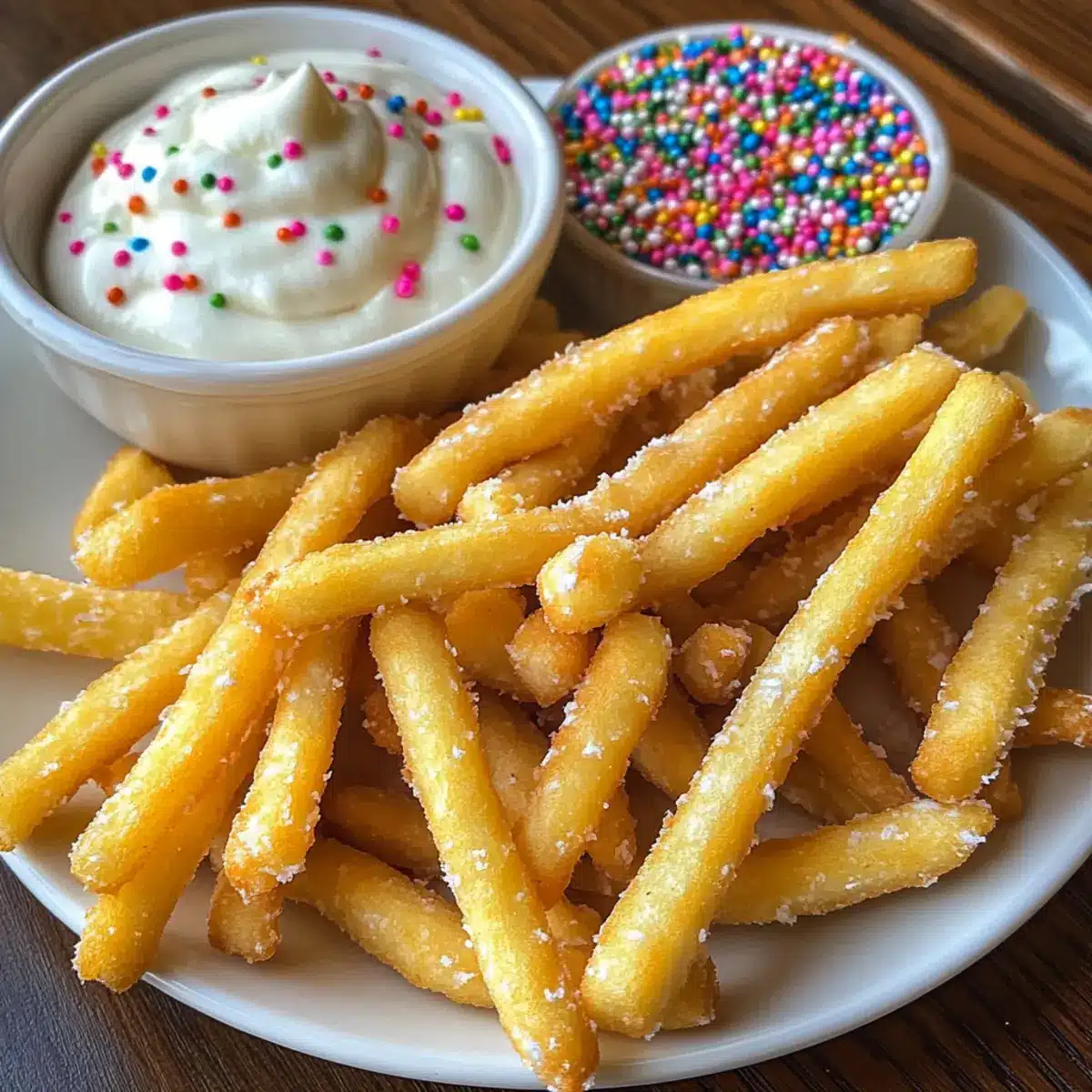Cookie Fries with Frosting Dip: A Fun, Dippable Dessert!