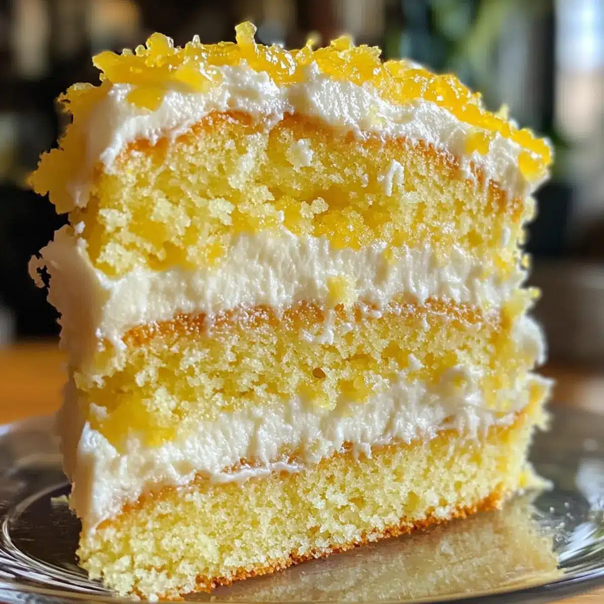 Limoncello Mascarpone Cake: A Refreshing Italian Indulgence
