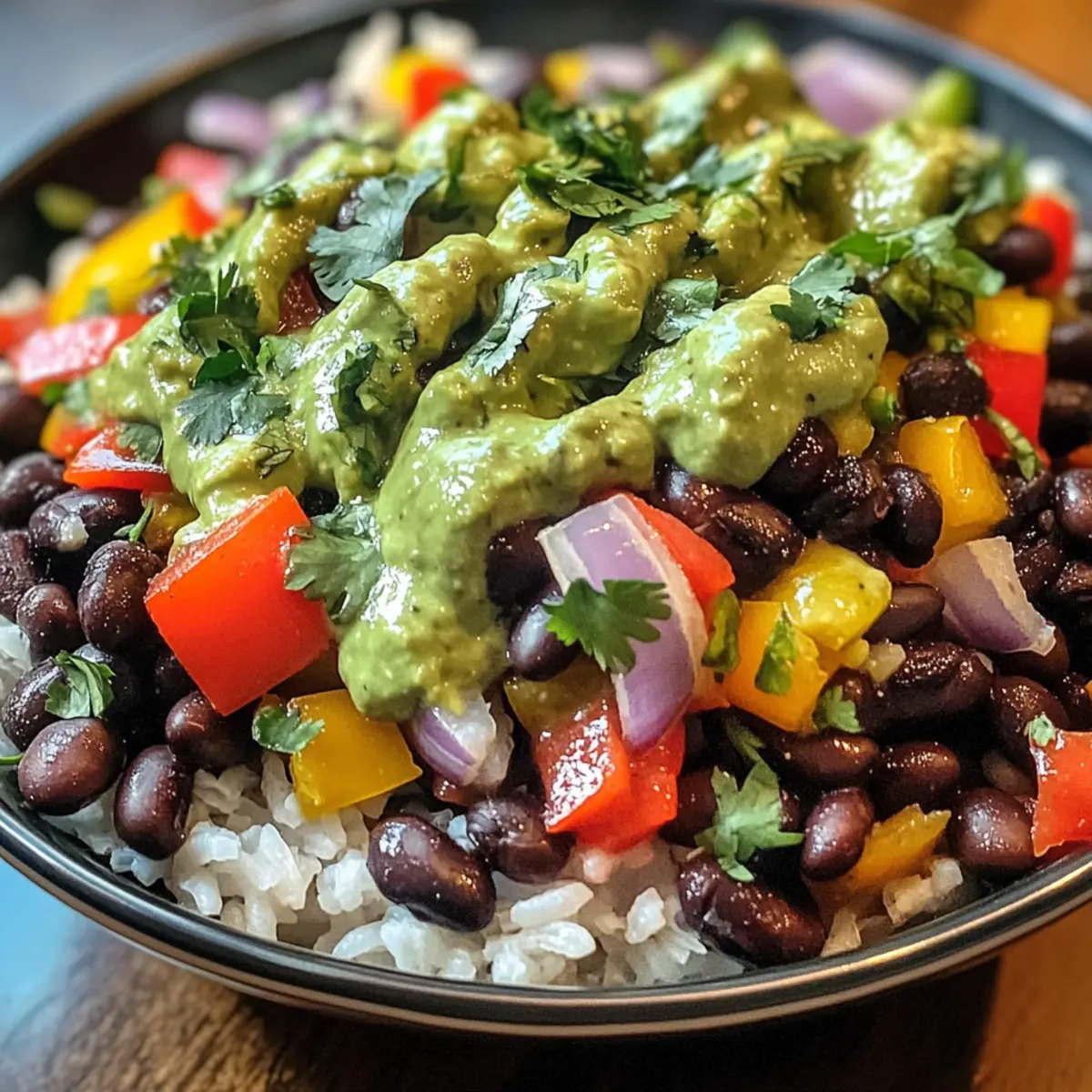 Chipotle Lime Black Bean Bowls: Flavorful Vegan Meal Prep Delight