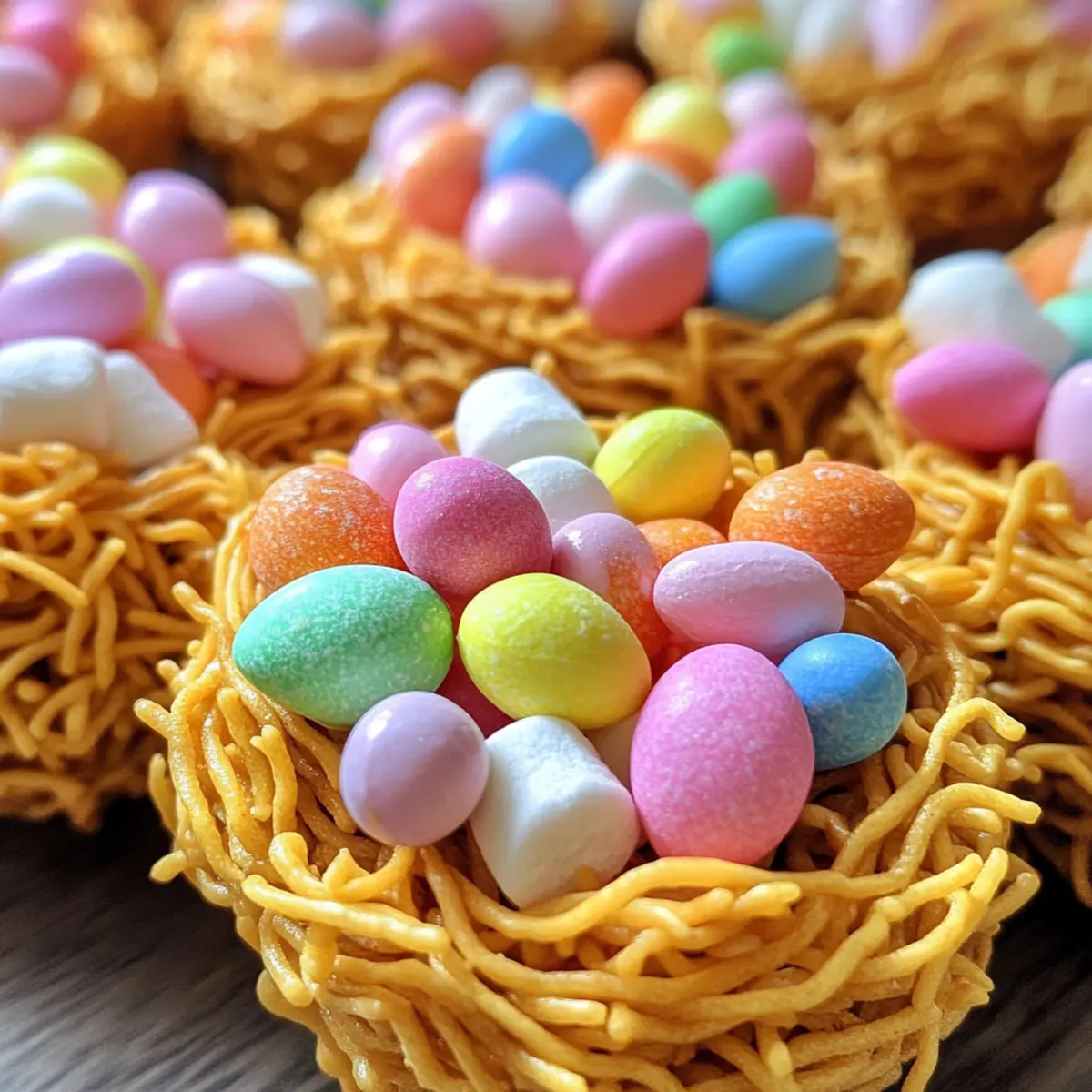 Delicious Easter Springtime Bird Nests for Sweet Family Fun